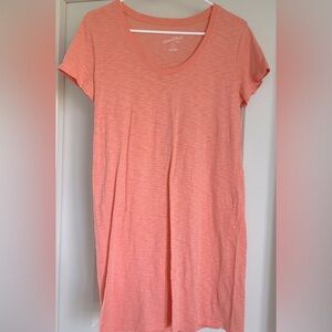 Universal Thread T-Shirt dress Peach/coral color